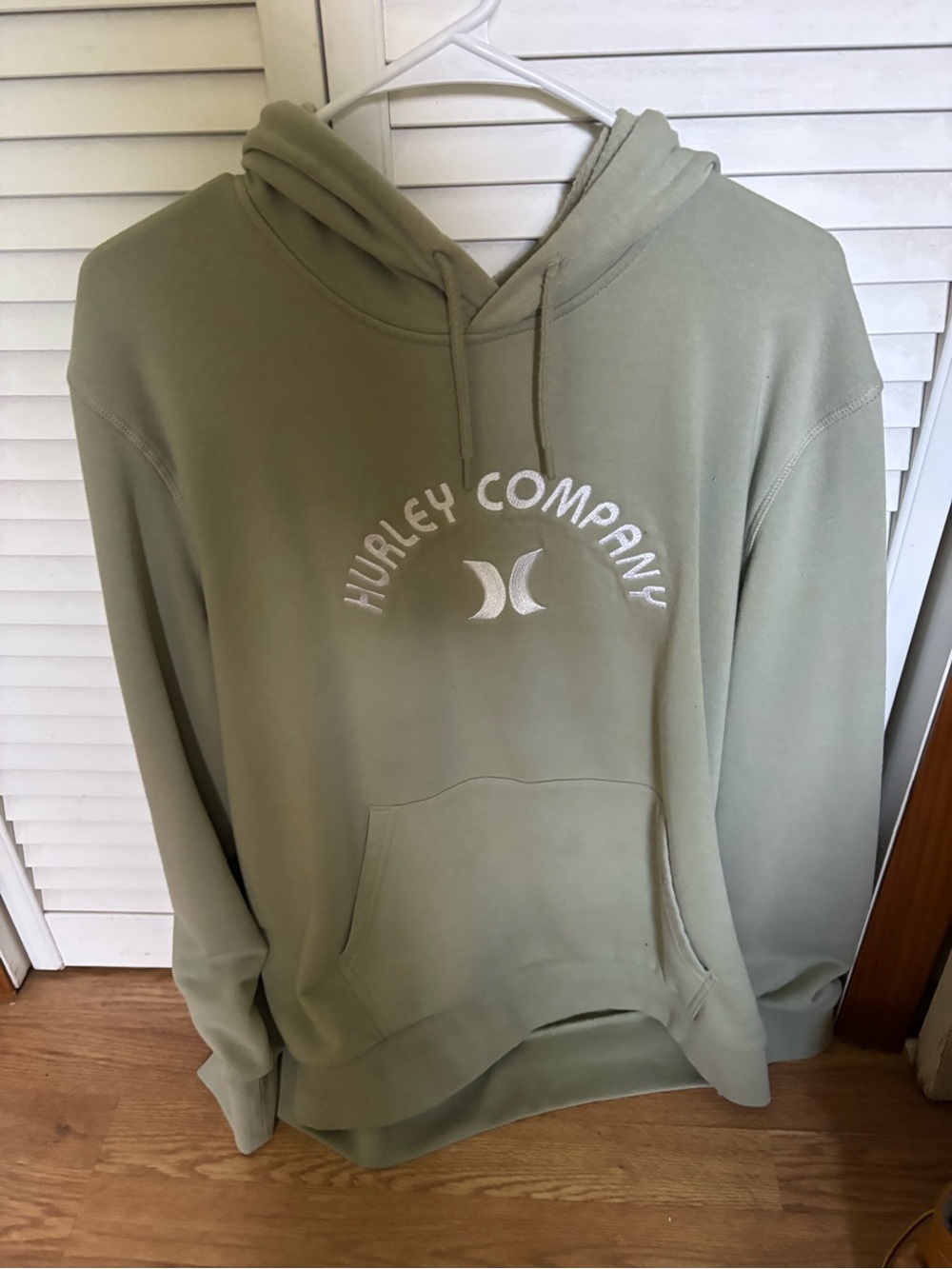Hurley Company Olive Green Women’s Hoodie Sweatshirt